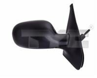 RN08-108-1L Зеркало левое чёрное мех.  2 секц.  TYC