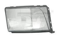 Стекло передней фары