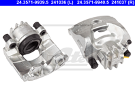 Zacisk hamulca tarczowego CITROEN C4, C4 I PEUGEOT 208, 208 I, 3008,