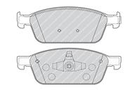 Тормозные дисковые колодки FDB4416 от фирмы FERODO