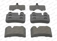 1240 00 [7l6698451b] !колодки дисковые з. vw touareg 3.2/3.6/3.0tdi v6 06&gt