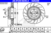 Two-piece brake disk Two-piece brake disk