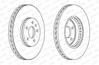 Kpl. tarcz hamulcowych (2 szt.) przod l/p audi a4  a4 allroad  a5  q5