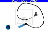 24.0711-6042.3_!датчик ABS зад. BMW E46 3.0i/D 99&gt с DSC
