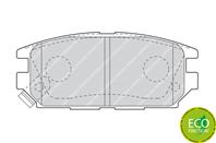 Колодки тормозные MITSUBISHI GALANT 92-96/LANCER 94-03/SPACE WAGON 98- задние