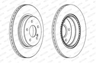Диск тормозной mb c-class 97-08  clk 98-10  cls 04
