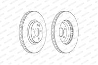 Tarcza hamulcowa przod L/P MERCEDES V (W447), VITO MIXTO (W447), VITO