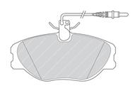 K-кt колодки пер cit evasion/pgt 806/expert 94-