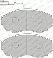 Колодки тормозные CITROEN JUMPER 02&gt/FIAT DUCATO 02&gt/PEUGEOT BOXER 02&gt передние