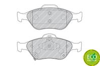 FDB1890_=766 12 [044650D050] !колодки дисковые п. Toyota Yaris 1.0/1.3 06&gt