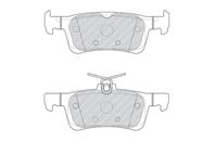 Комплект колодок дисковых