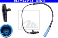 Датчик abs е 53 x5 пер _ --2003