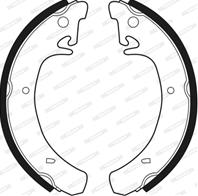 Колодка тормозная 2108 задняя в упаковке  FERODO