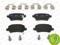 FDB1521_=957 02=223625 !колодки дисковые з. Opel Astra G 1.8-2.2DT 01-04/Zafira