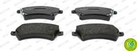 FERODO FDB1573 Колодки тормозные TOYOTA COROLLA (E12) 1.4/1.6/1.8/2.0 00&gt02/02&gt передние