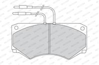 Колодки тормозные MB (комплект) FERODO FVR492