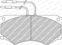 Колодки тормозные MB (комплект) FERODO FVR492