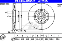 Two-piece brake disk Two-piece brake disk
