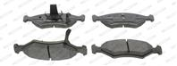FDB1607_=D11051M-01 !колодки дисковые п. Kia Sephia/Shuma/Sportage 1.5-2.0 95-0