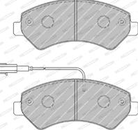 Колодки тормозные CITROEN JUMPER/FIAT DUCATO/PEUGEOT BOXER R16 06- передние
