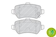 FDB1521_=957 02=223625 !колодки дисковые з. Opel Astra G 1.8-2.2DT 01-04/Zafira