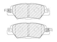 комплект тормозных колодок