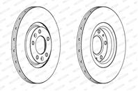Диск тормозной (комплект - 2 шт.)