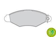 Fdb1135 643 00gdb1321 [7701206811] колодки дисковые п.