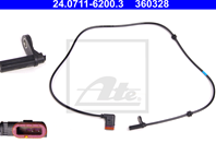 Датчик ABS MB X204 2.8-3.5/2.0CDI-3.5CDI 08- ЗАД