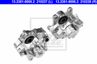 Суппорт задний левый