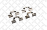 00-01536-SX_р/к торм. колодок задних! 4 пластинки Audi A2/A3, Seat Cordoba, Skoda Octavia, VW 97-11