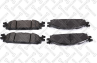 000 724B-SX_колодки дисковые перед.! с антискрип. пл. Ford Explorer 11-14