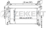 Радиатор охл. дв. Toyota Corolla (E120) 01-, Corolla Verso (E120) 01-