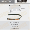 Ремень ручейковый masuma 3pk- 795