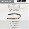 Ремень ручейковый Masuma 3PK- 820