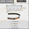 Ремень ручейковый Masuma 4PK-1040