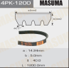 Ремень ручейковый Masuma 4PK-1200