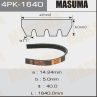 Ремень ручейковый Masuma 4PK-1640