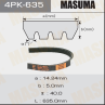 Ремень ручейковый Masuma 4PK- 635