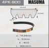 Ремень ручейковый Masuma 4PK- 900