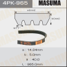 Ремень ручейковый Masuma 4PK- 965
