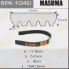 Ременьручейковый masuma 5pk-1040
