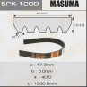 Ремень ручейковый Masuma 5PK-1200