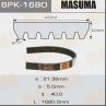 Ремень ручейковый MASUMA 6PK-1680