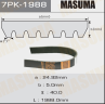 Ремень ручейковый masuma 7pk-1988