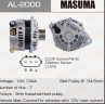 Генератор MASUMA AL-2000 NISSAN / VQ25DE, VQ35DE (14V/130A)