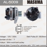 Генератор MASUMA AL-5009 HONDA / K20A6, K20A8, K20Z2, K24Z4 (14V/100A)