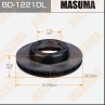 Диск тормозной Masuma BD-1221DL [1] перфорированный front LAND CRUISER/ HDJ101, UZJ100 LH