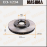 Диск тормозной masuma front townace noah sr40