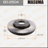 Диск тормозной MASUMA front TIIDA/ C11X  SC11X [уп.2]